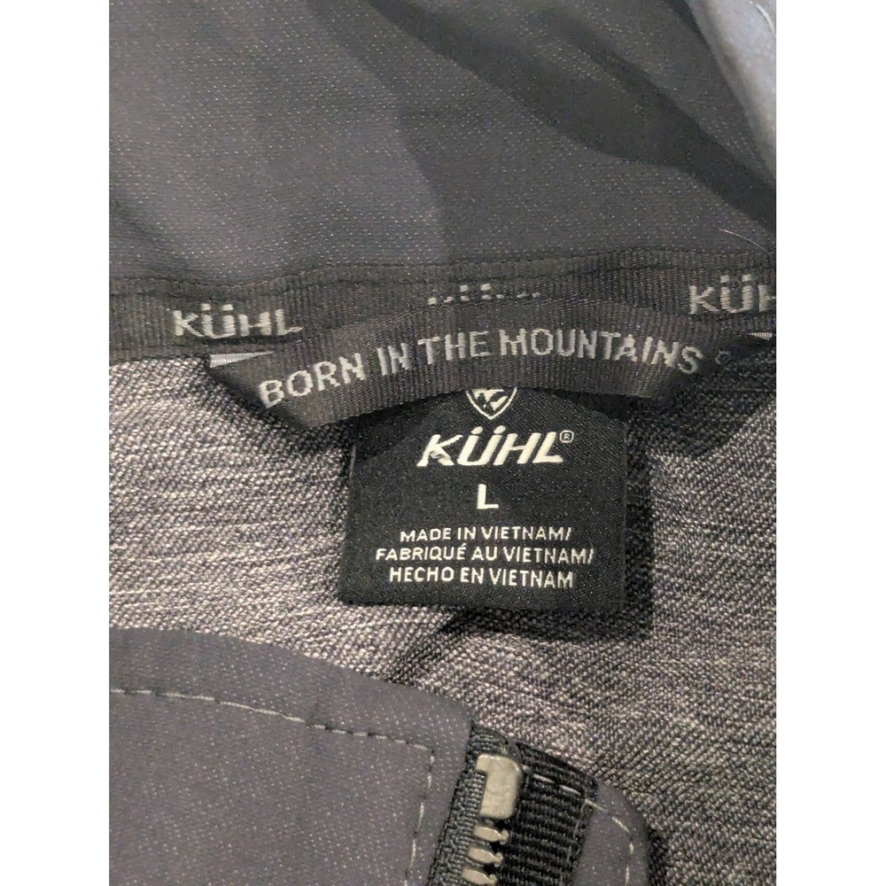Kuhl Klash Jacket Womens L Gray Stretch Hiking Outdoor Full Zip Technical 18F - Picture 7 of 12